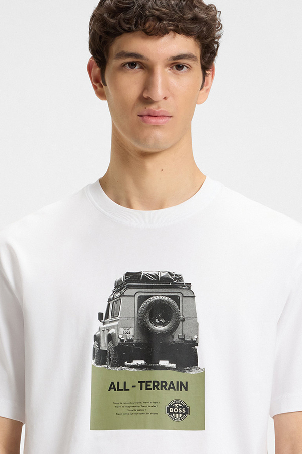 ΜΠΛΟΥΖΑ BOSS - 100 ΛΕΥΚΟ